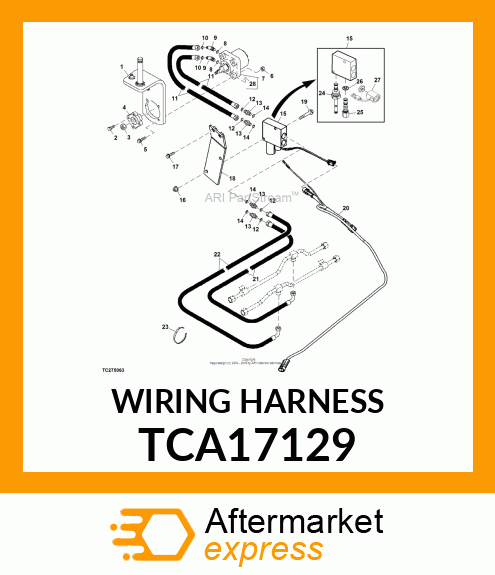 WIRING HARNESS TCA17129