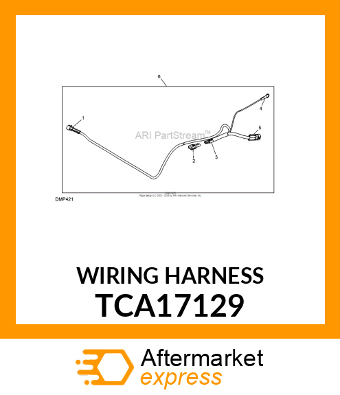 WIRING HARNESS TCA17129