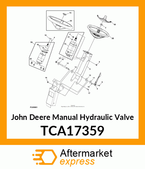 VALVE, STEERING (145.8CC) TCA17359