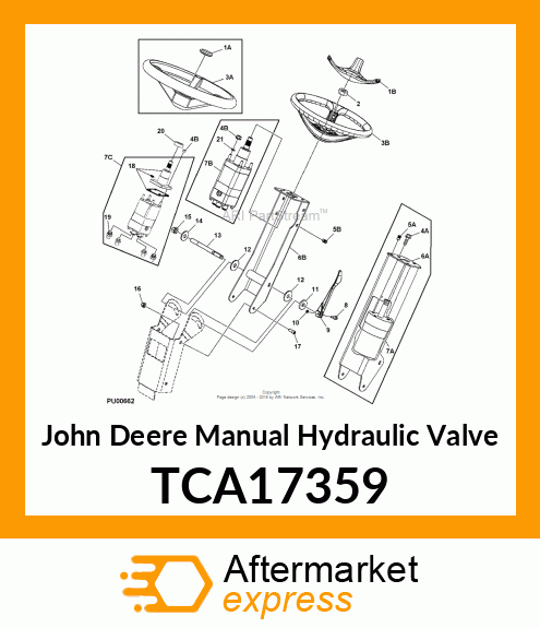 VALVE, STEERING (145.8CC) TCA17359