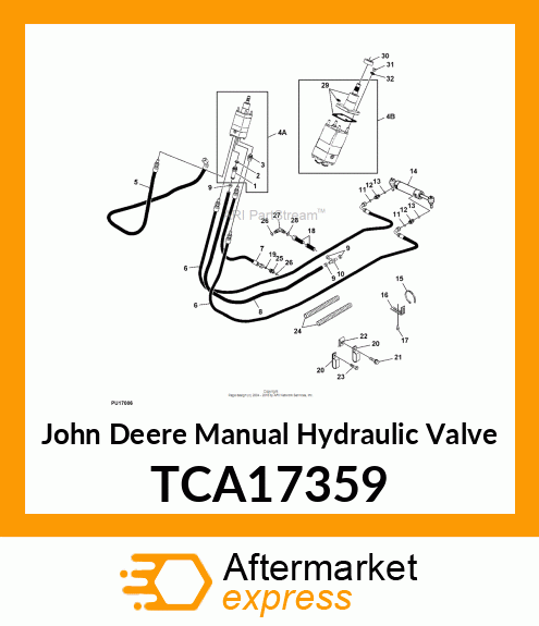 VALVE, STEERING (145.8CC) TCA17359