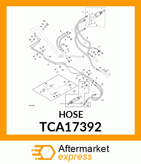 HOSE TCA17392