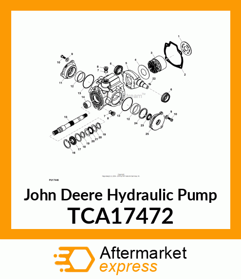 HYDRAULIC PUMP TCA17472