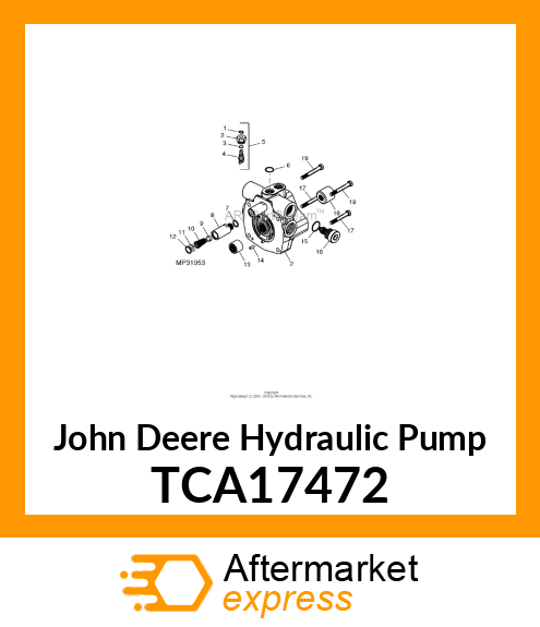 HYDRAULIC PUMP TCA17472
