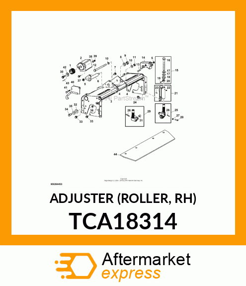 ADJUSTER (ROLLER, RH) TCA18314