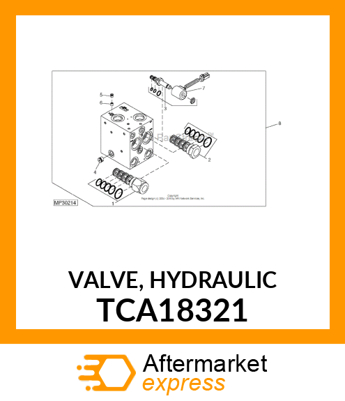 VALVE, HYDRAULIC TCA18321