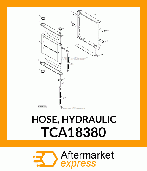 HOSE, HYDRAULIC TCA18380