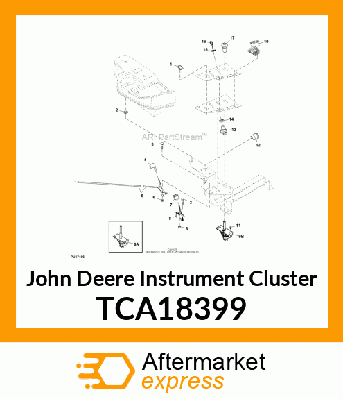 CLUSTER, INSTRUMENT TCA18399