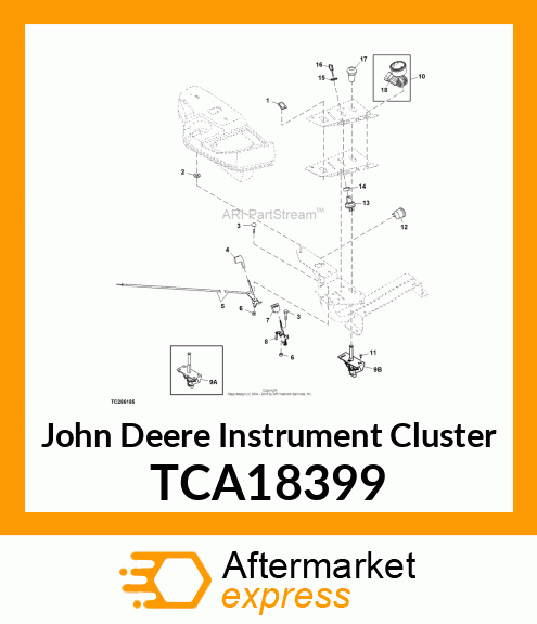 CLUSTER, INSTRUMENT TCA18399