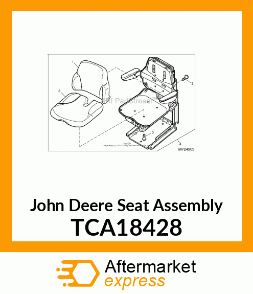 SEAT ASSEMBLY TCA18428