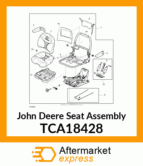 SEAT ASSEMBLY TCA18428