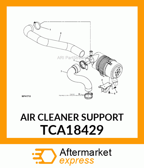 AIR CLEANER SUPPORT TCA18429