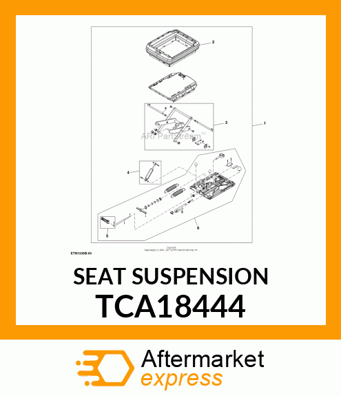 SUSPENSION, KIT TCA18444