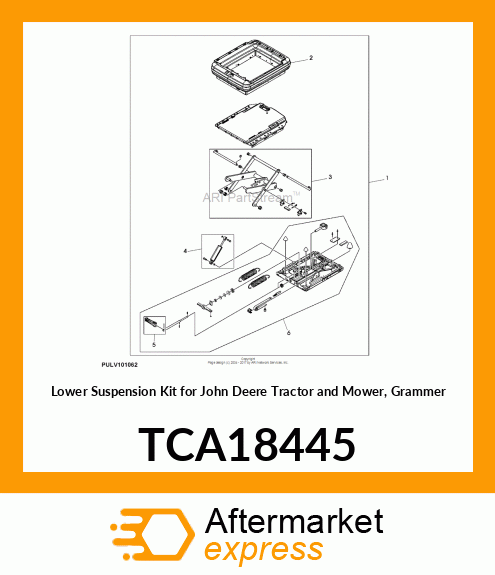 REPAIR KIT, SUSPENSION TCA18445