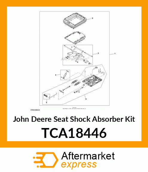 SHOCK ABSORBER KIT TCA18446