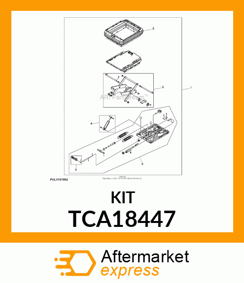 REPAIR KIT, WEIGHT ADJUSTMENT LEVER TCA18447