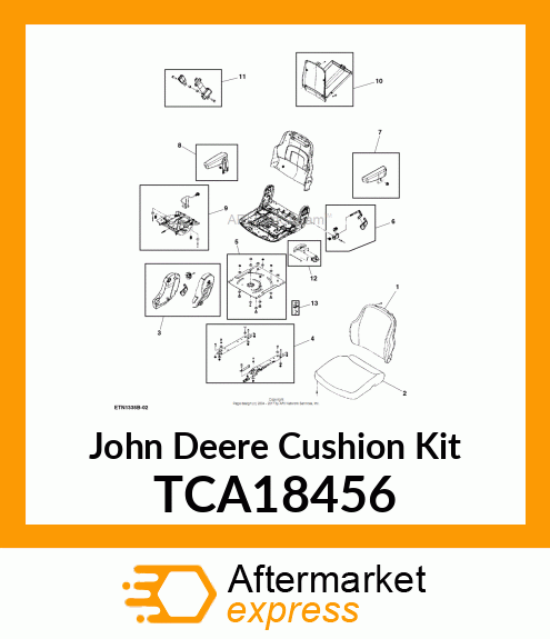 CUSHION KIT TCA18456