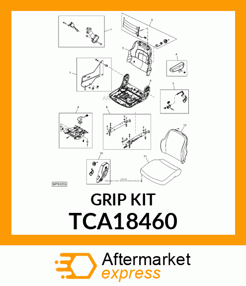 GRIP KIT TCA18460