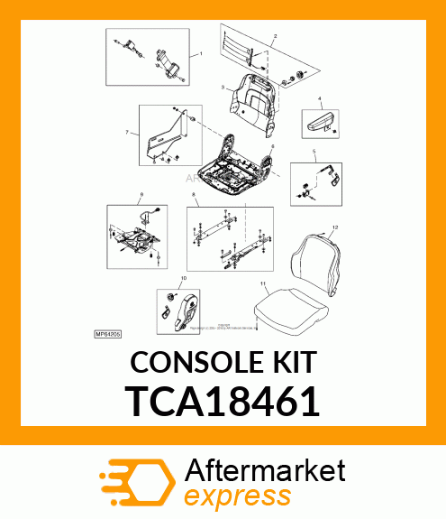 CONSOLE KIT TCA18461