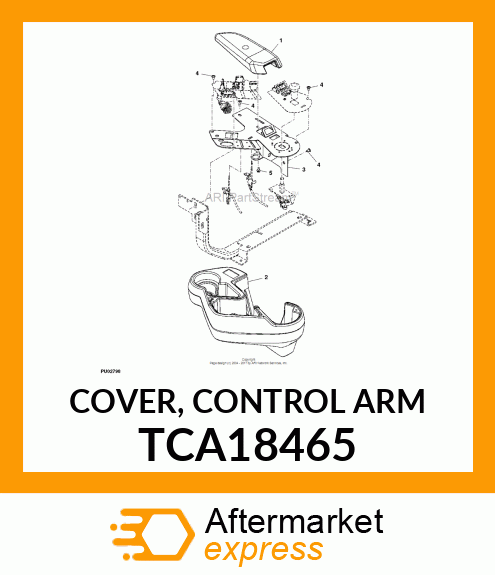 COVER, CONTROL ARM TCA18465