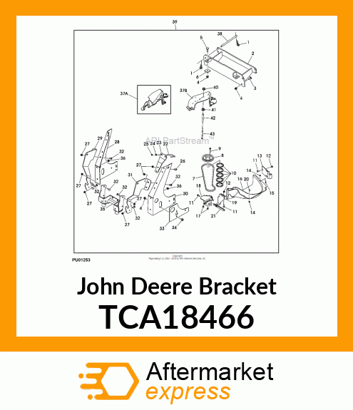 BRACKET, BLOWER TCA18466