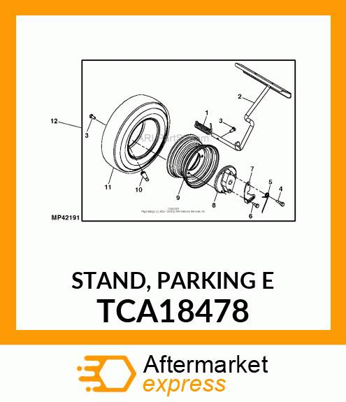 STAND, PARKING E TCA18478