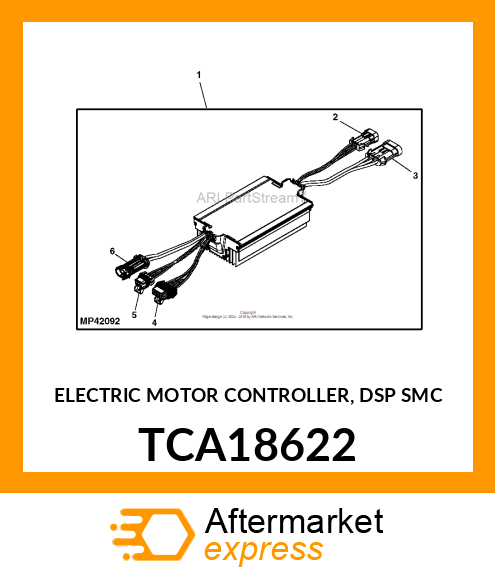 ELECTRIC MOTOR CONTROLLER, DSP SMC TCA18622