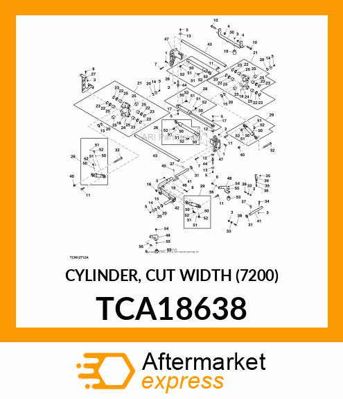 CYLINDER, CUT WIDTH (7200) TCA18638