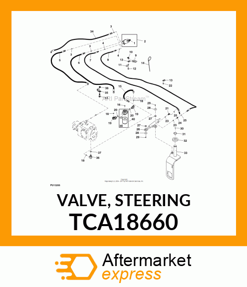 VALVE, STEERING TCA18660