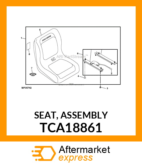 SEAT, ASSEMBLY TCA18861