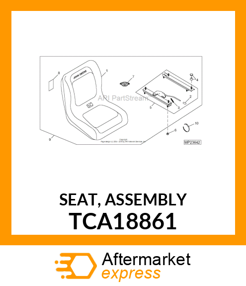 SEAT, ASSEMBLY TCA18861