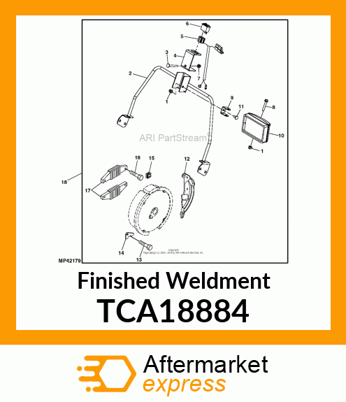 Finished Weldment TCA18884