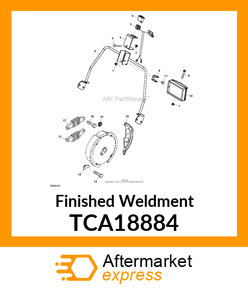 Finished Weldment TCA18884