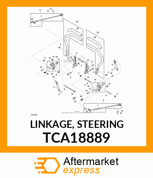 LINKAGE, STEERING TCA18889