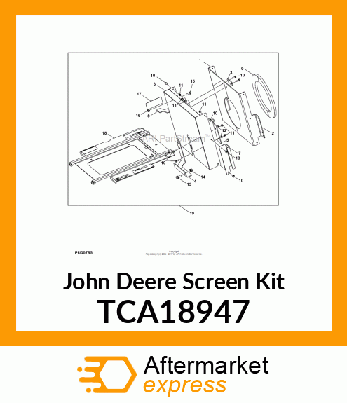 KIT, SCREEN TCA18947