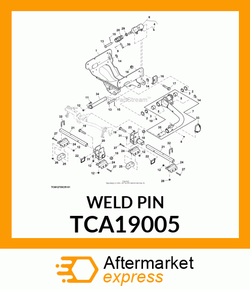 WELD PIN TCA19005