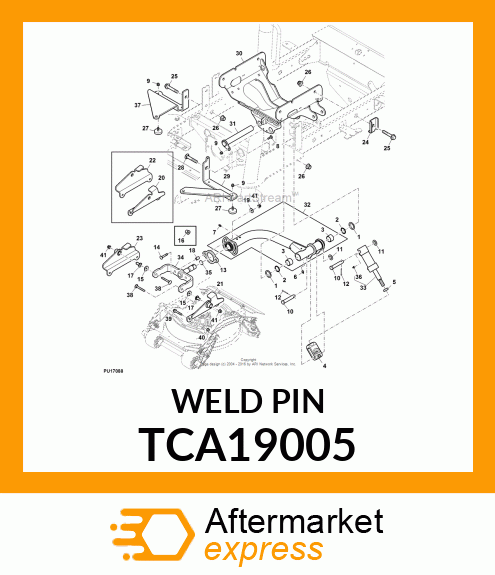 WELD PIN TCA19005