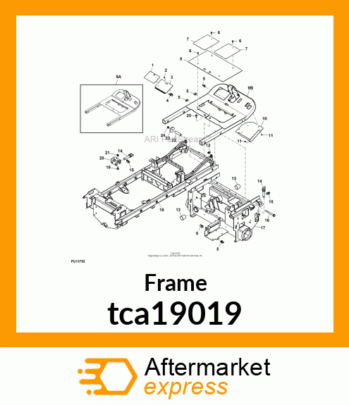 FRAME, LOWER (8400) tca19019