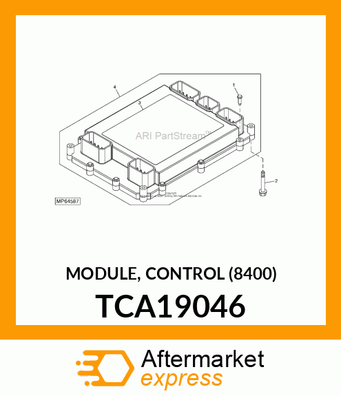 MODULE, CONTROL (8400) TCA19046