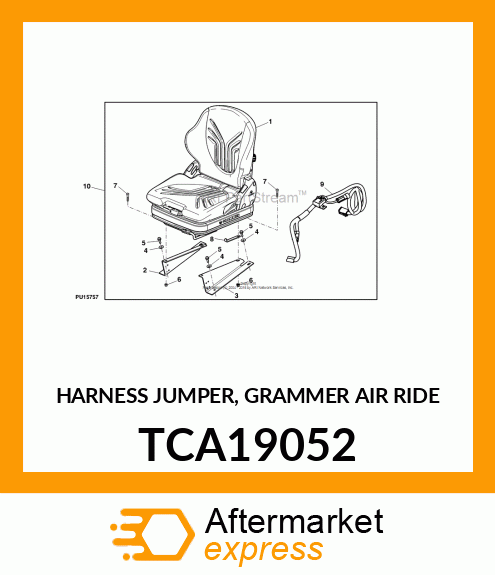 HARNESS JUMPER, GRAMMER AIR RIDE TCA19052