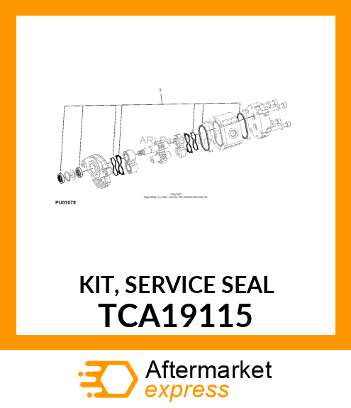 KIT, SERVICE SEAL TCA19115