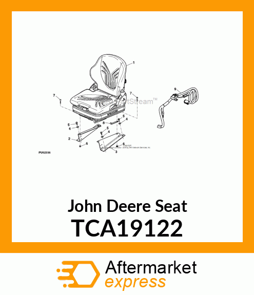 SEAT, GRAMMER AIR RIDE, 1400/1500 TCA19122