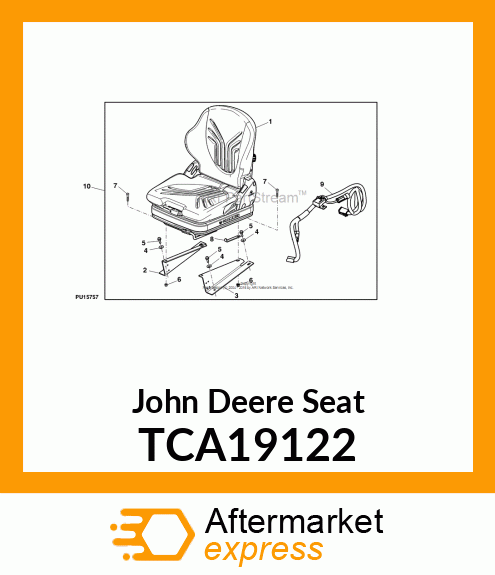 SEAT, GRAMMER AIR RIDE, 1400/1500 TCA19122