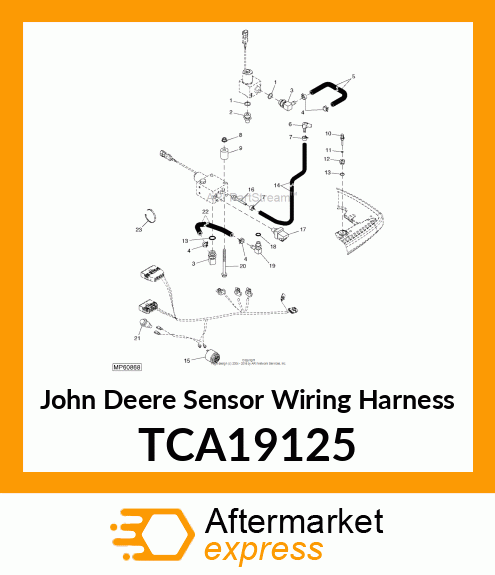 SENSOR WIRING HARNESS, LEAK DET. TCA19125