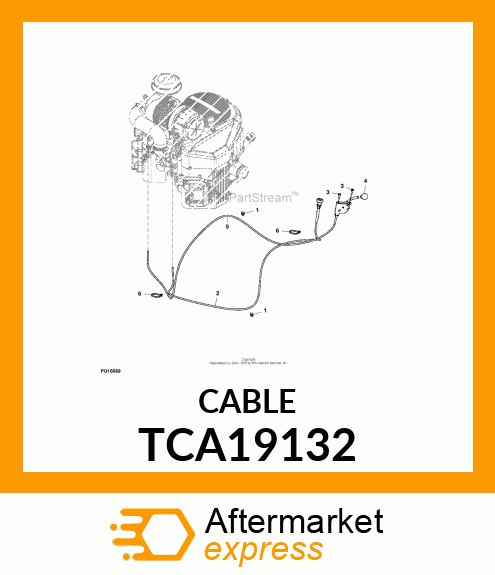 CABLE, CHOKE TCA19132