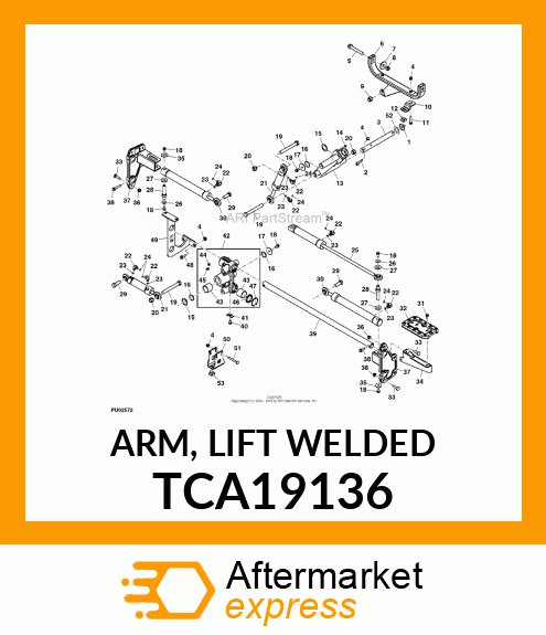 ARM, LIFT WELDED TCA19136