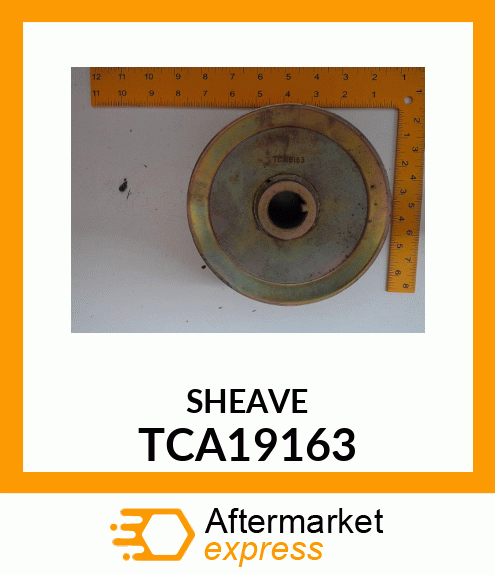 SHEAVE ASSEMBLY, SHEAVE, TRACTION D TCA19163