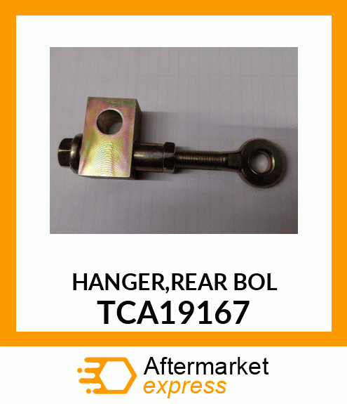 HANGER,REAR_BOL TCA19167