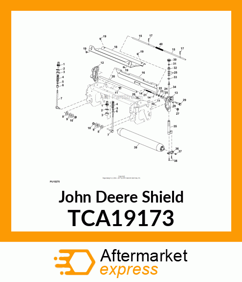 SHIELD (22H, W/ DECALS) TCA19173