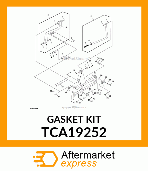 GASKET KIT TCA19252